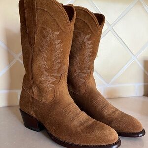 Tecovas Josie Brown Suede 7.5